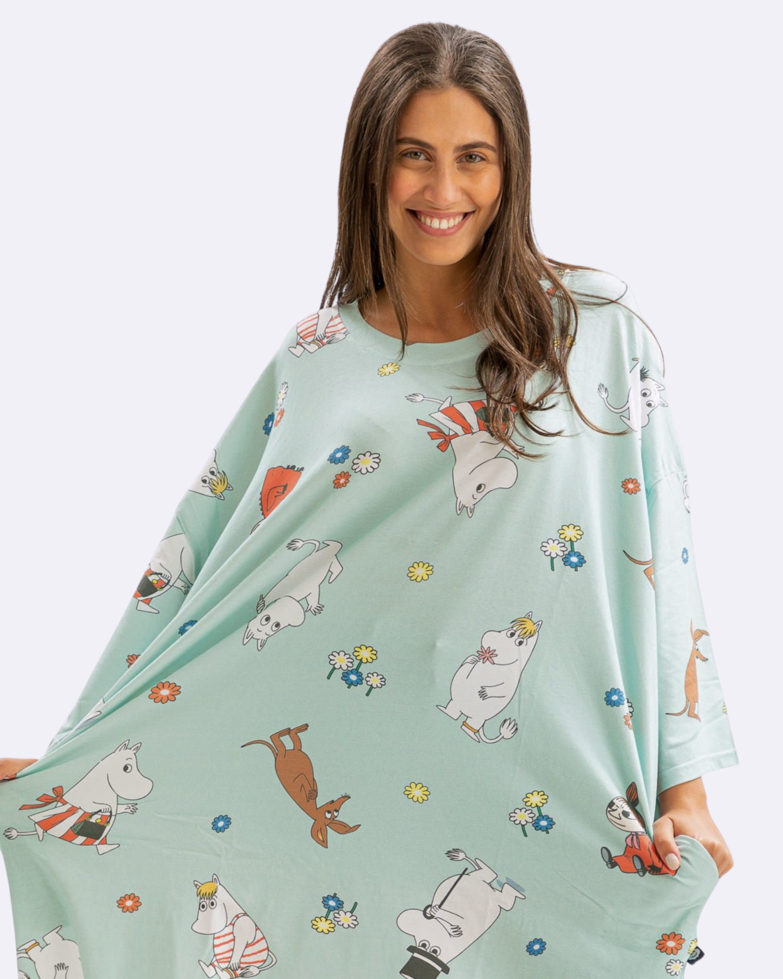 Nonsji T-shirt met Mumindalen