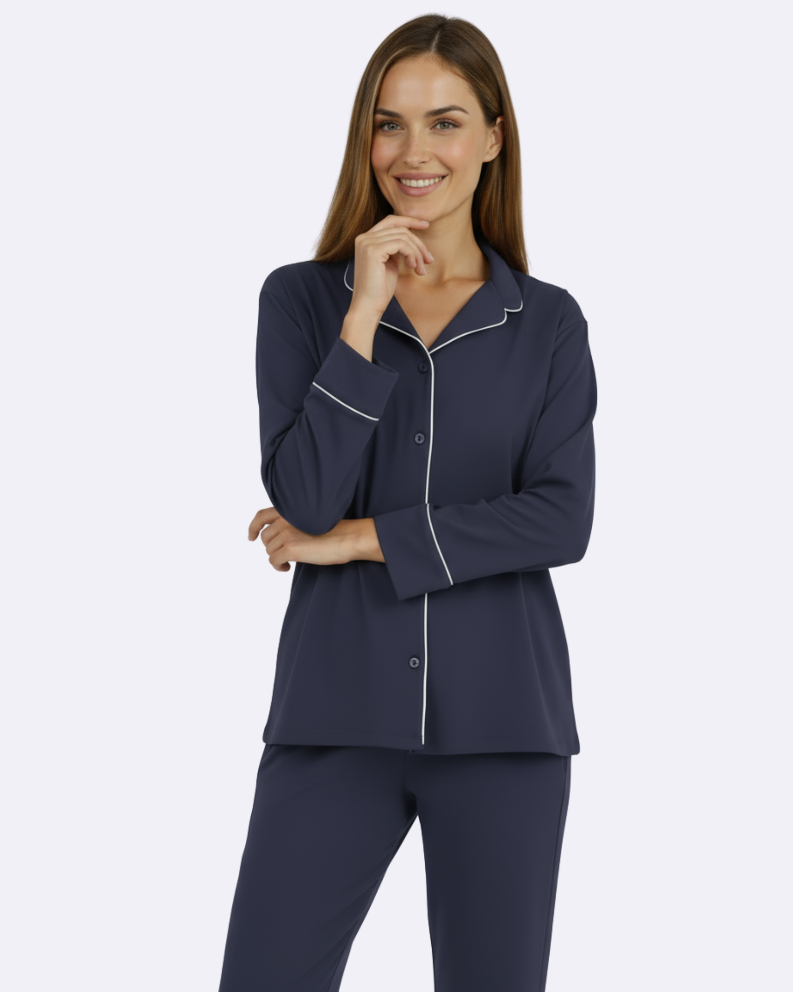 Klassieke pyjama in Midnight Blue