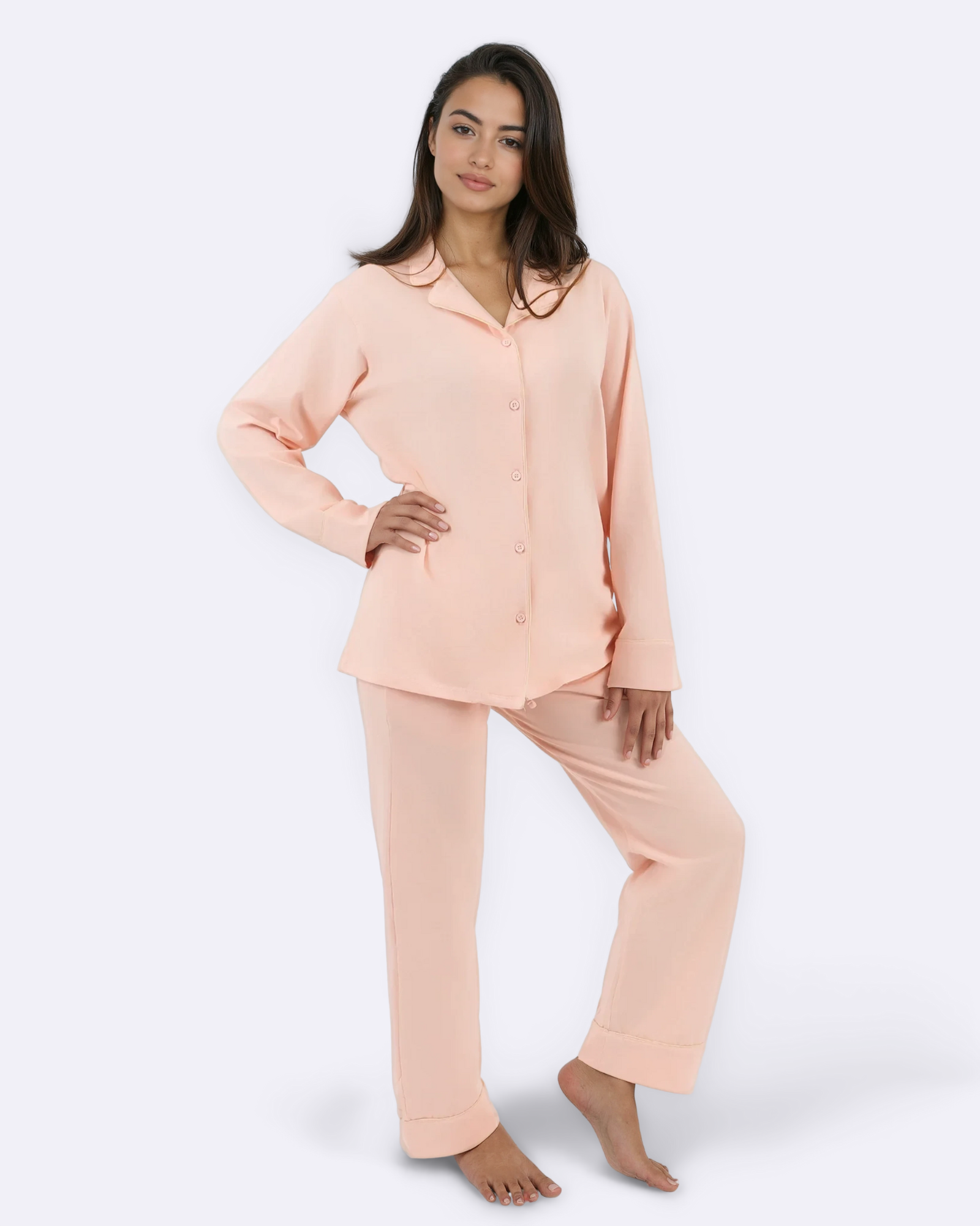 Rose Quartz klassieke pyjama