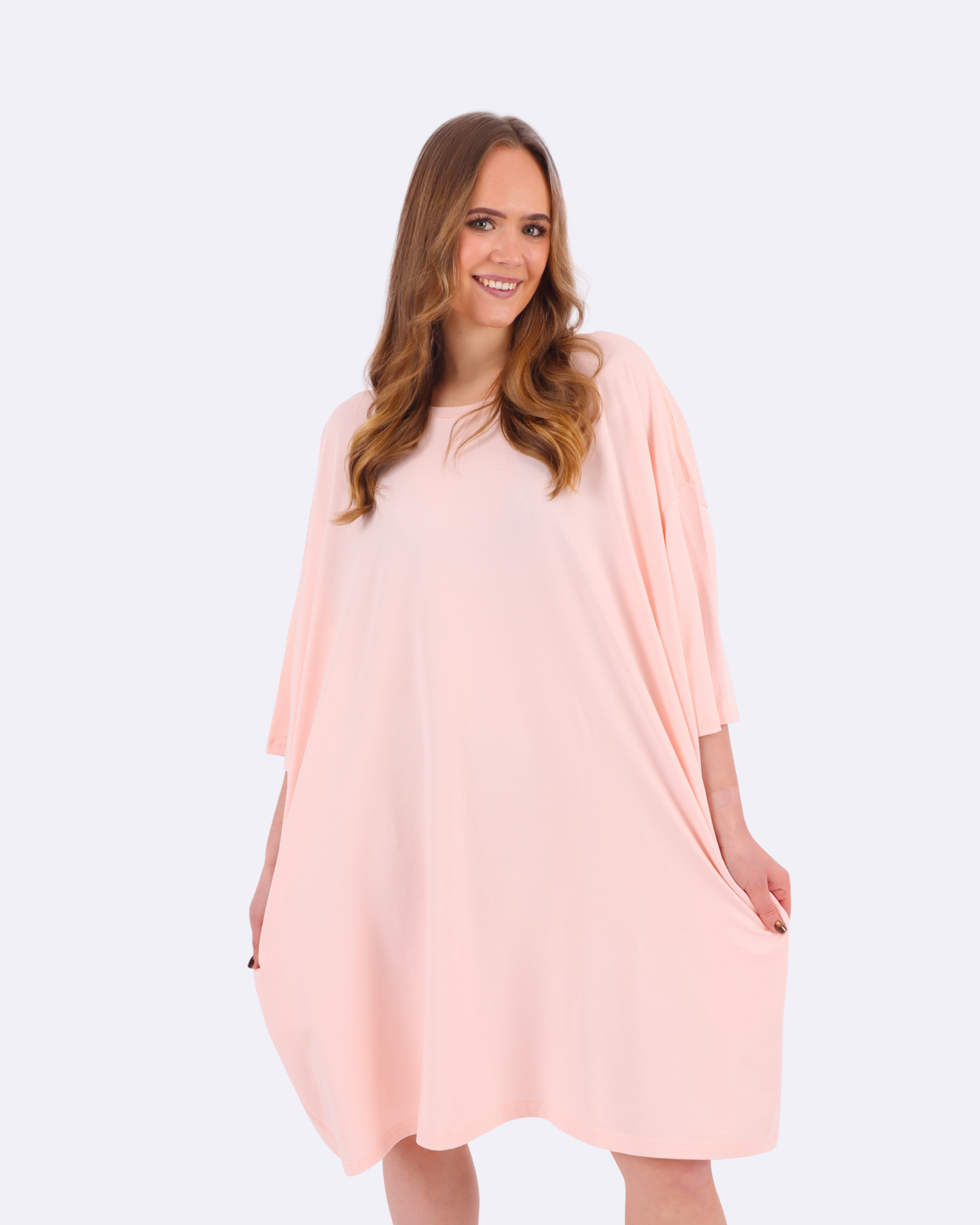 Nonsji t-shirt in rozenkwarts