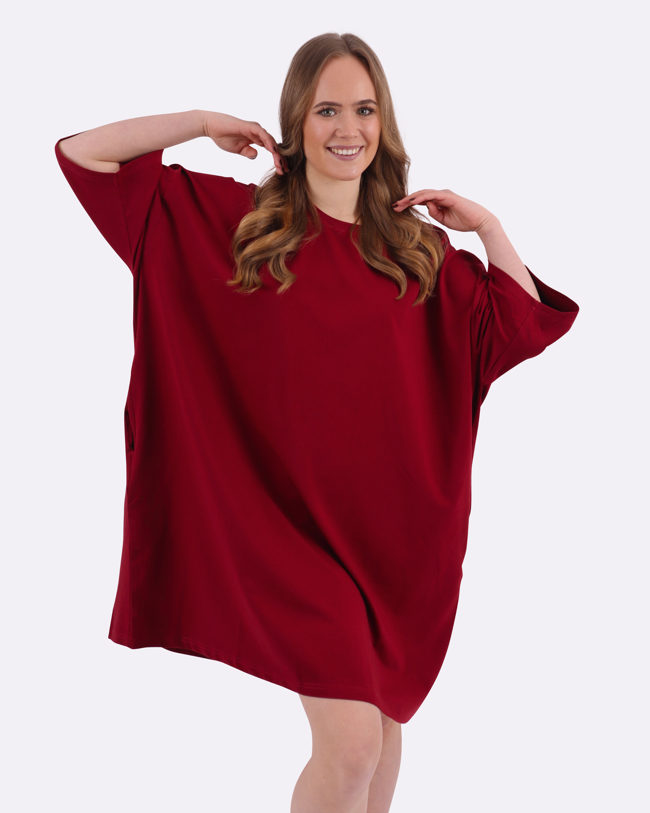 Nonsji T-shirt in rood