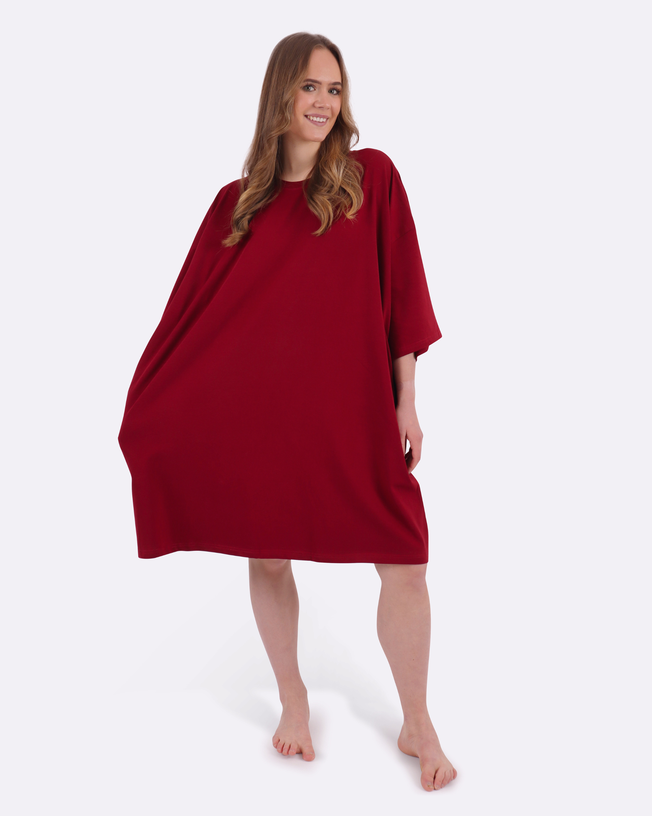 Nonsji T-shirt in rood